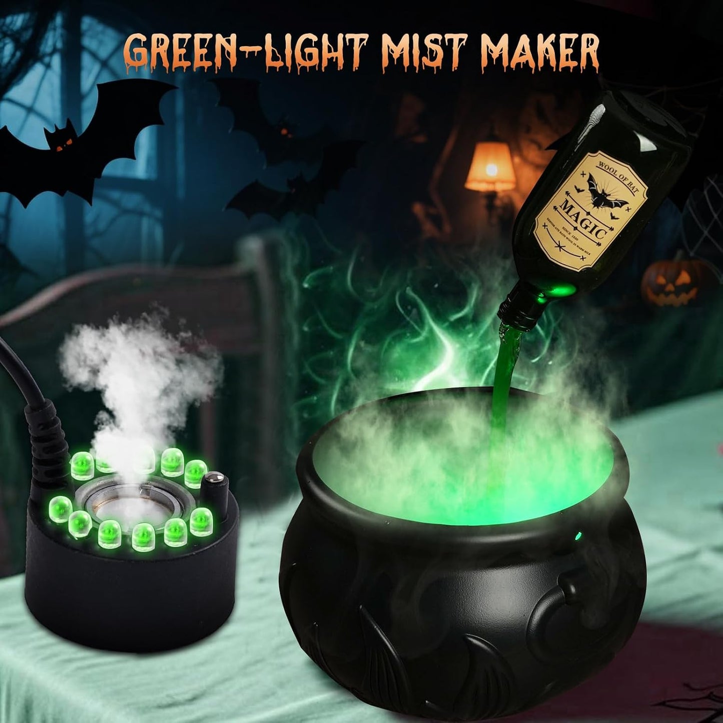 Jack O' Brew™ Floating Potion Cauldron